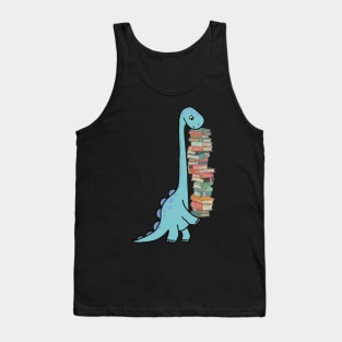 Reading Dinosaur 2 Tank Top